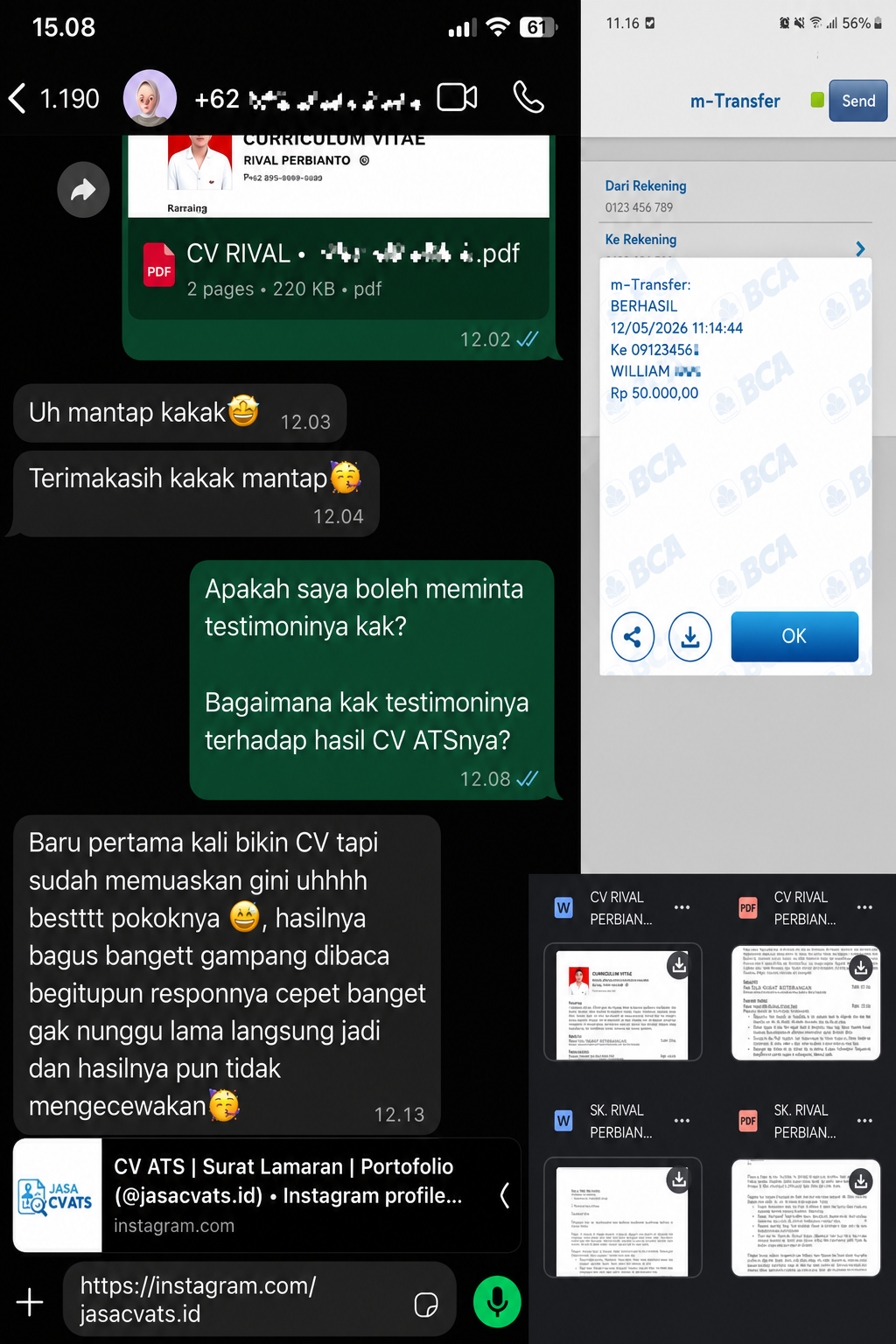 Testimoni customer 2